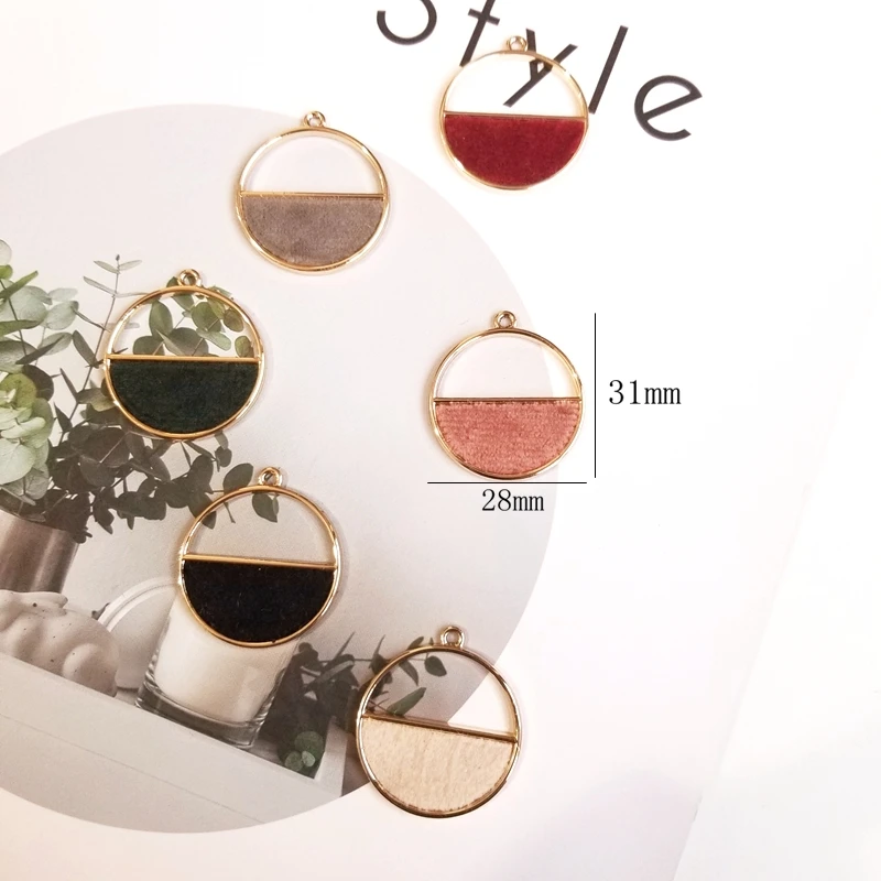 Осенне-зимние передовые и простые новые сплавные флокированные материалы DIY