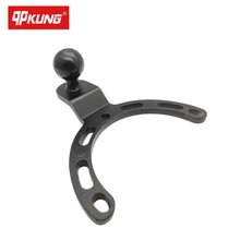 Motorcycle Fuel Tank Cap Mobile Phone Bracket Fixed Accessories Large Horseshoe Ball Head Sports Car Racing Mobile Phone Holder