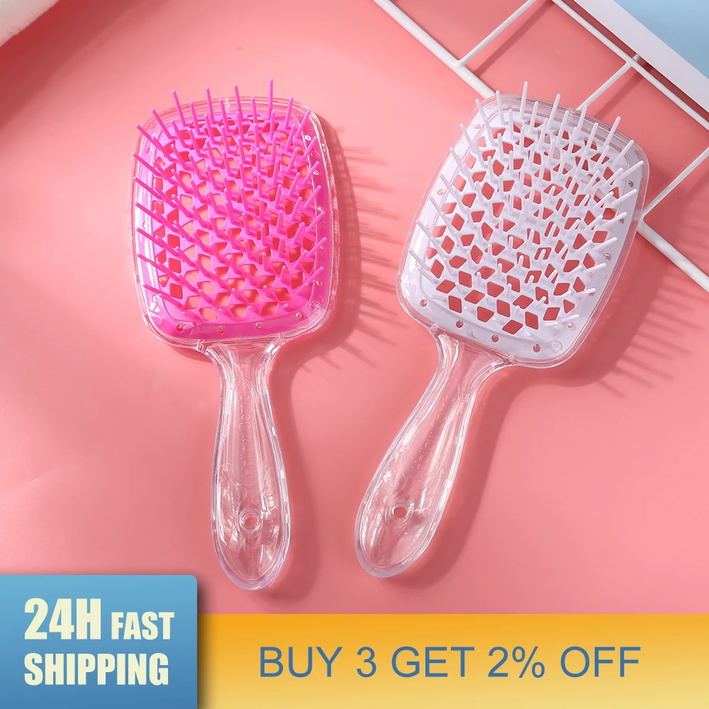 Щетка для волос со спутанными зубцами расческа Большая пластина массажа кожи