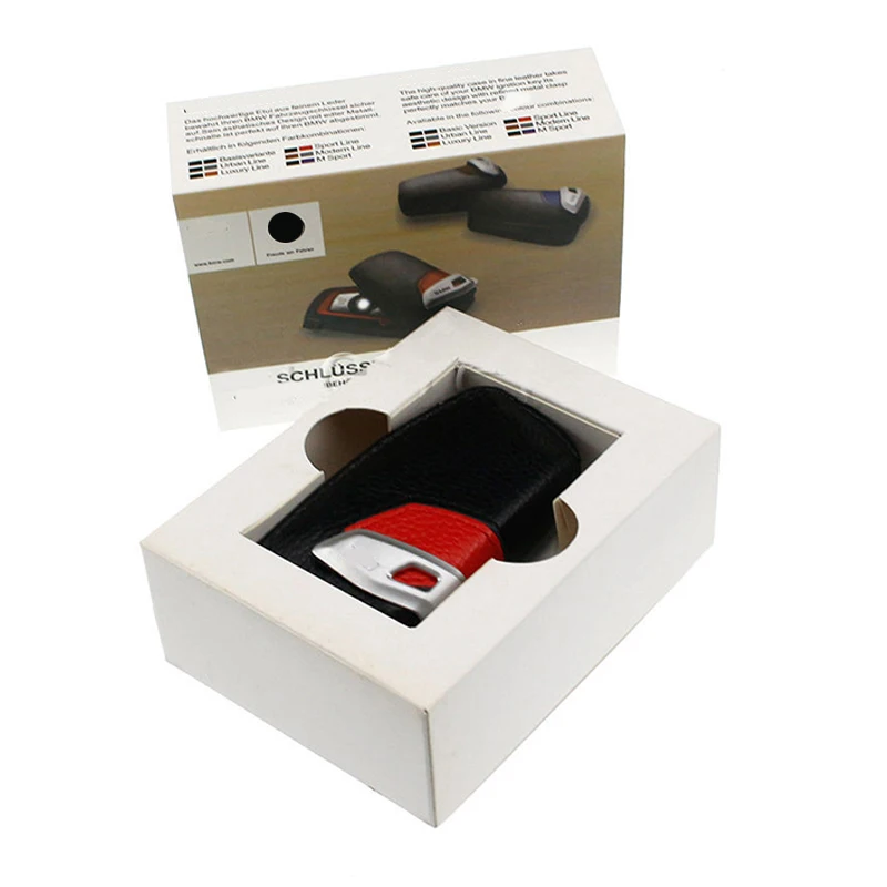 Чехол для автомобильного ключа из натуральной кожи чехол держатель BMW E70 E71 E90 F10 F34