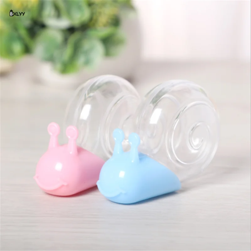 Пластиковая коробка конфет в виде улитки 3 шт. Европейский новый креативный ящик