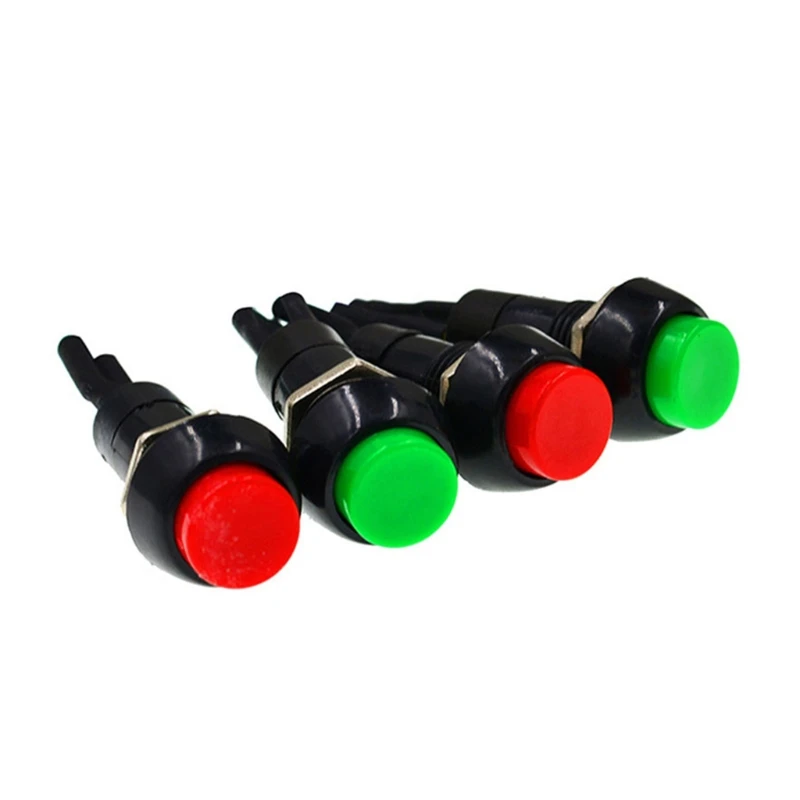Motorcycle Handlebar Switch Momentry Buttton 5pcs Unibersal Self-Locking Accessories LX0E | Автомобили и мотоциклы