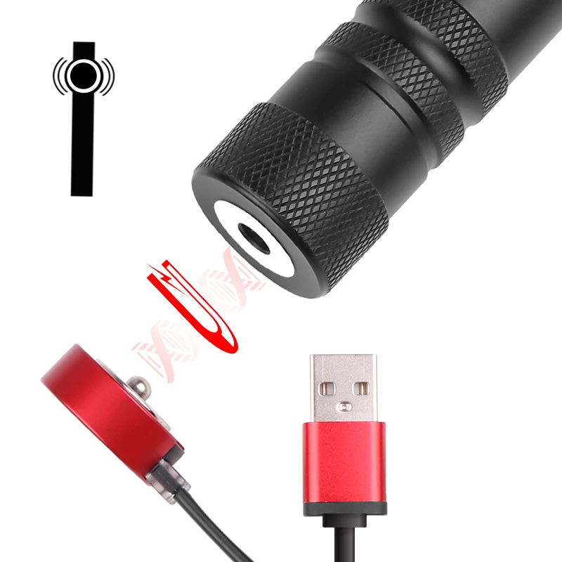 Суперъяркая светодиодная вспышка XHP50 с магнитной зарядкой может использоваться