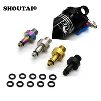aireds bike titanium alloy rear shock air valve adapter for rockshox mtb monarch bicycle tool dt ifp pumping tool 4 colors