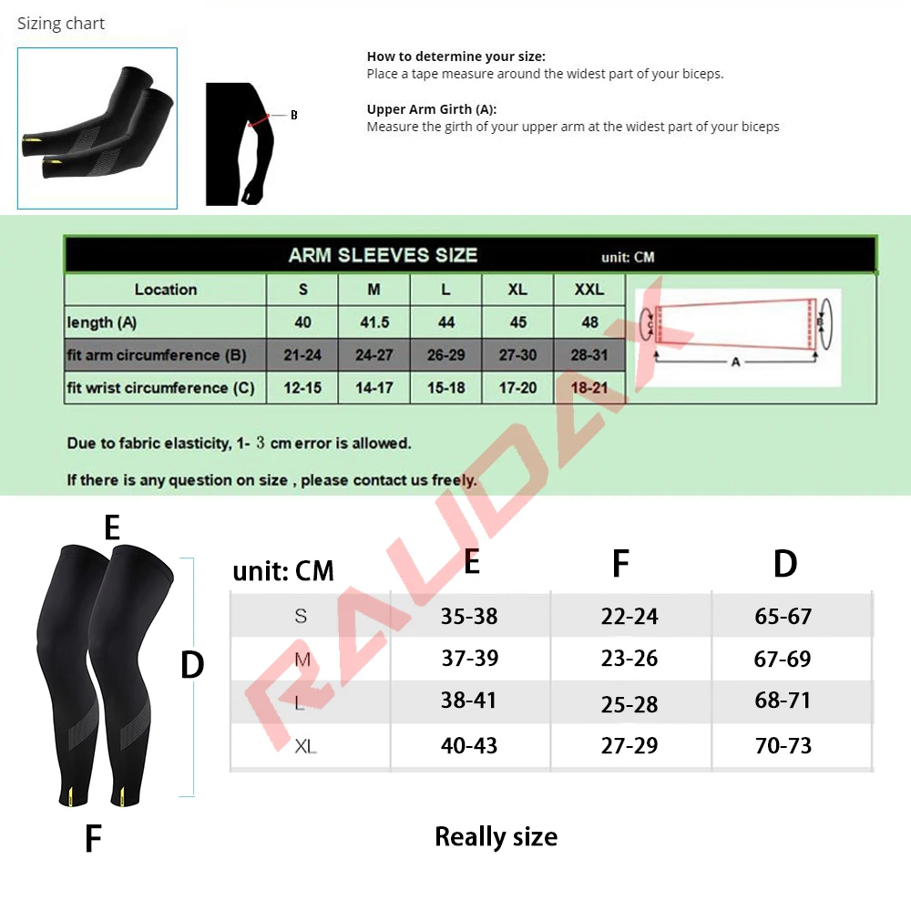 

20201 MAVIC Cosmic Leg Warmers Black UV Protection Cycling Arm Warmer Breathable Bicycle Running Racing MTB Bike Leg Sleeve