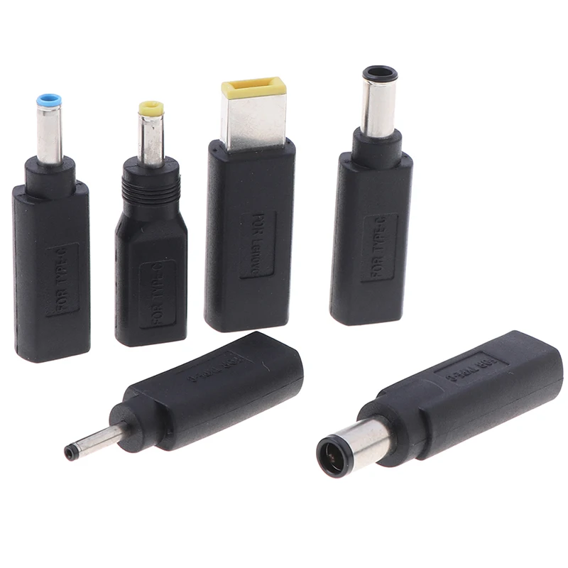 USB Type C USB-C гнездовой к DC 4 0 1 7 мм/3 0*1 0/7 4*0 6 Штекерный Адаптер зарядного устройства