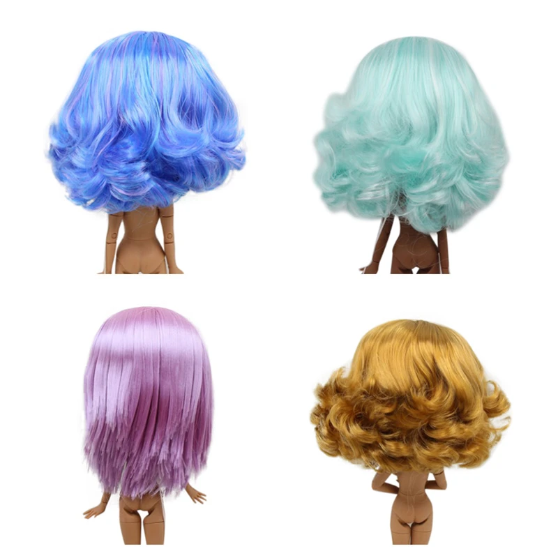 Кукла блайз DBS только ледяной парик купольная короткая шерсть и купол для куклы