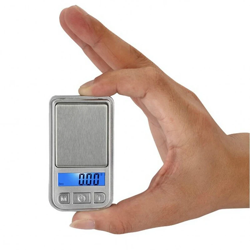 

New Digital Jewelry Scale Backlight Electric Pocket For Jewelry Gram Weight For Kitchen High Accuracy 100/200 0.01/0.1g