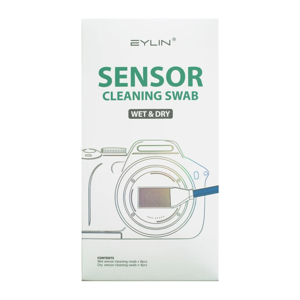 Eylin-cotonete de Limpeza com Sensor de Seco e Molhado Cmos para Slr Pré-umidificado Digital Ccd –