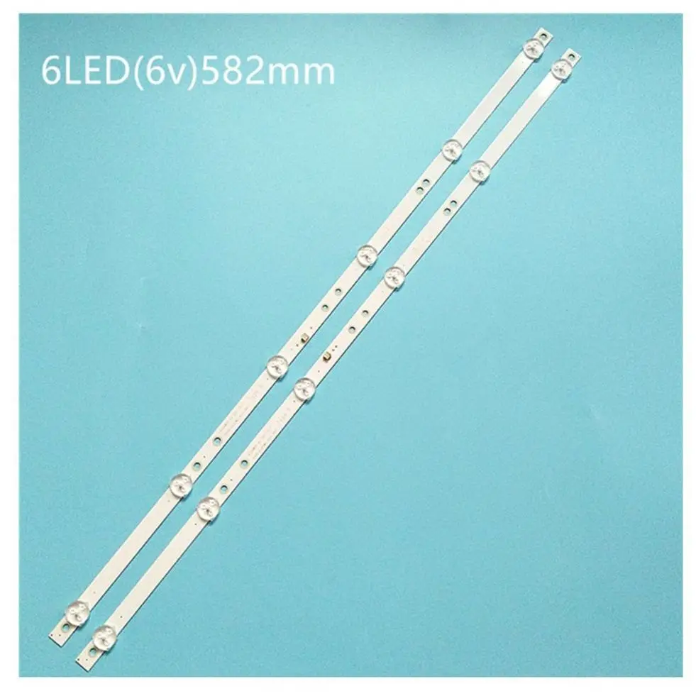 

2pcs LED backlight strip for For 32PHS4062 PANASONIC TX-32FR250K 2T-C32ACSA K320WDX A1 A2 A B Type 4708-K320WD-A2113N01 A1113N11