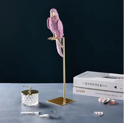 Европейские ретро украшения для попугаев птиц настольные домашнего офиса | Дом и