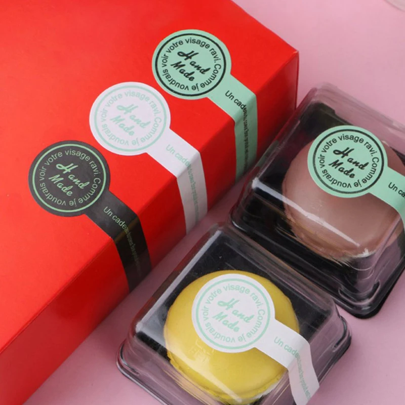 

150Pcs Handmade Adhesive Seal Sticker Labels For Packaging Gift Box Bag Christmas Gift Baking Cookie Mooncake Packaing Stickers