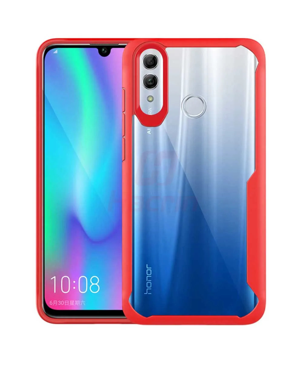 Чехол для Honor 10 Lite, чехол, противоударный, прочный бампер, прозрачный, мягкий, ТПУ, силиконовый, защитная накладка для телефона, для huawei Honor 10 Lite