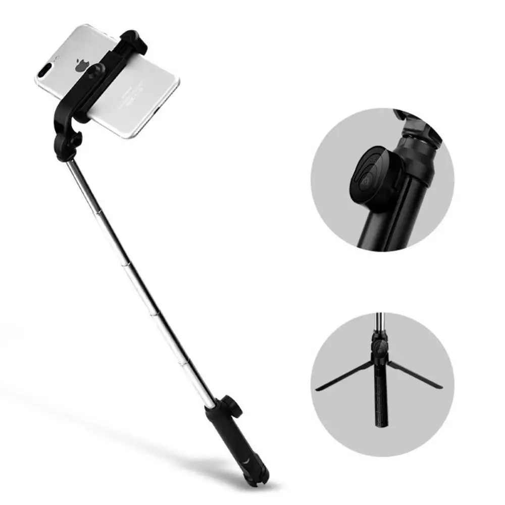 Горячая мини Bluetooth селфи палка + штатив монопод само bluetooth для iphone xiaomi mi Android 7 8
