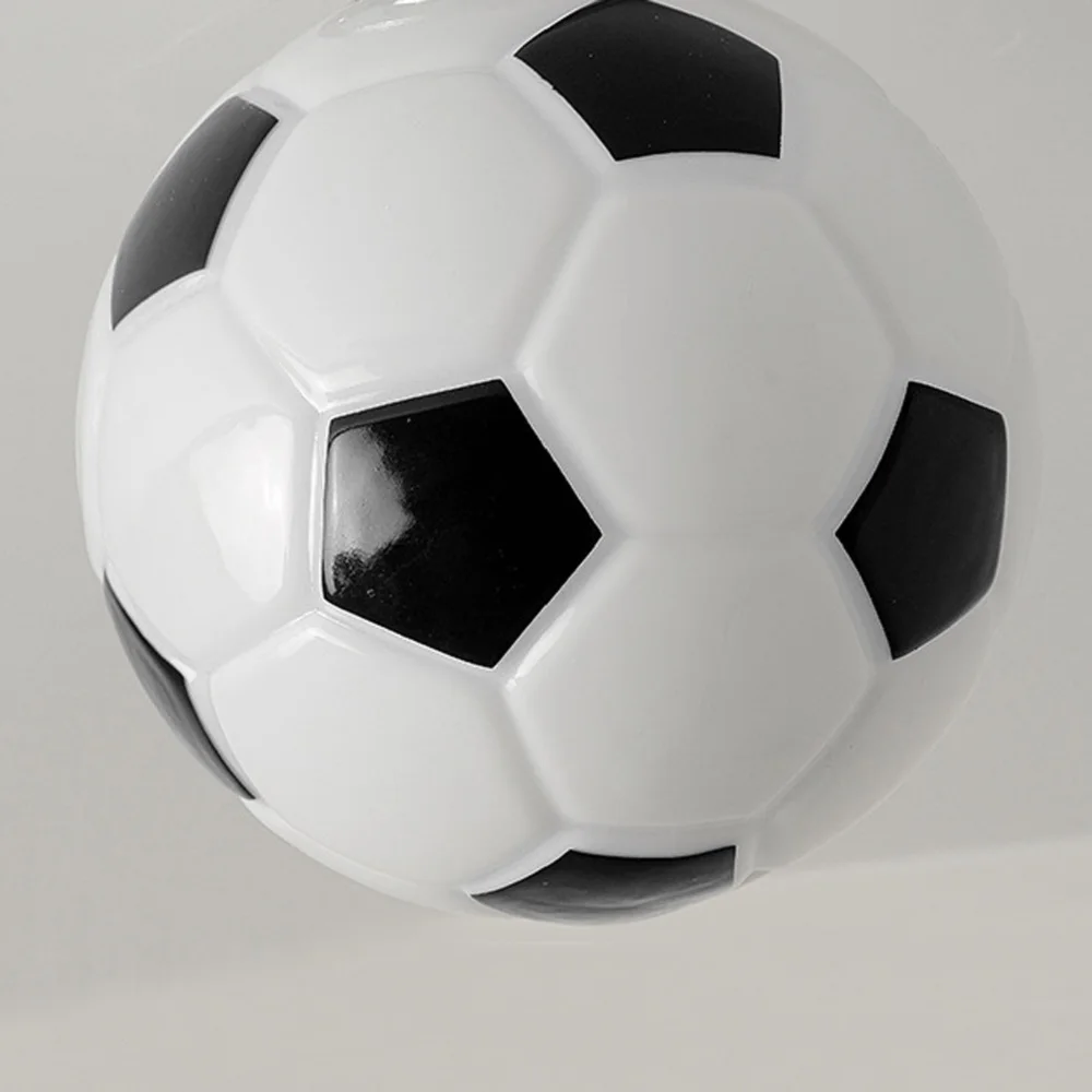 Lámpara de techo LED moderna para niños, accesorio de luz para balón de fútbol, decoración de habitación interior