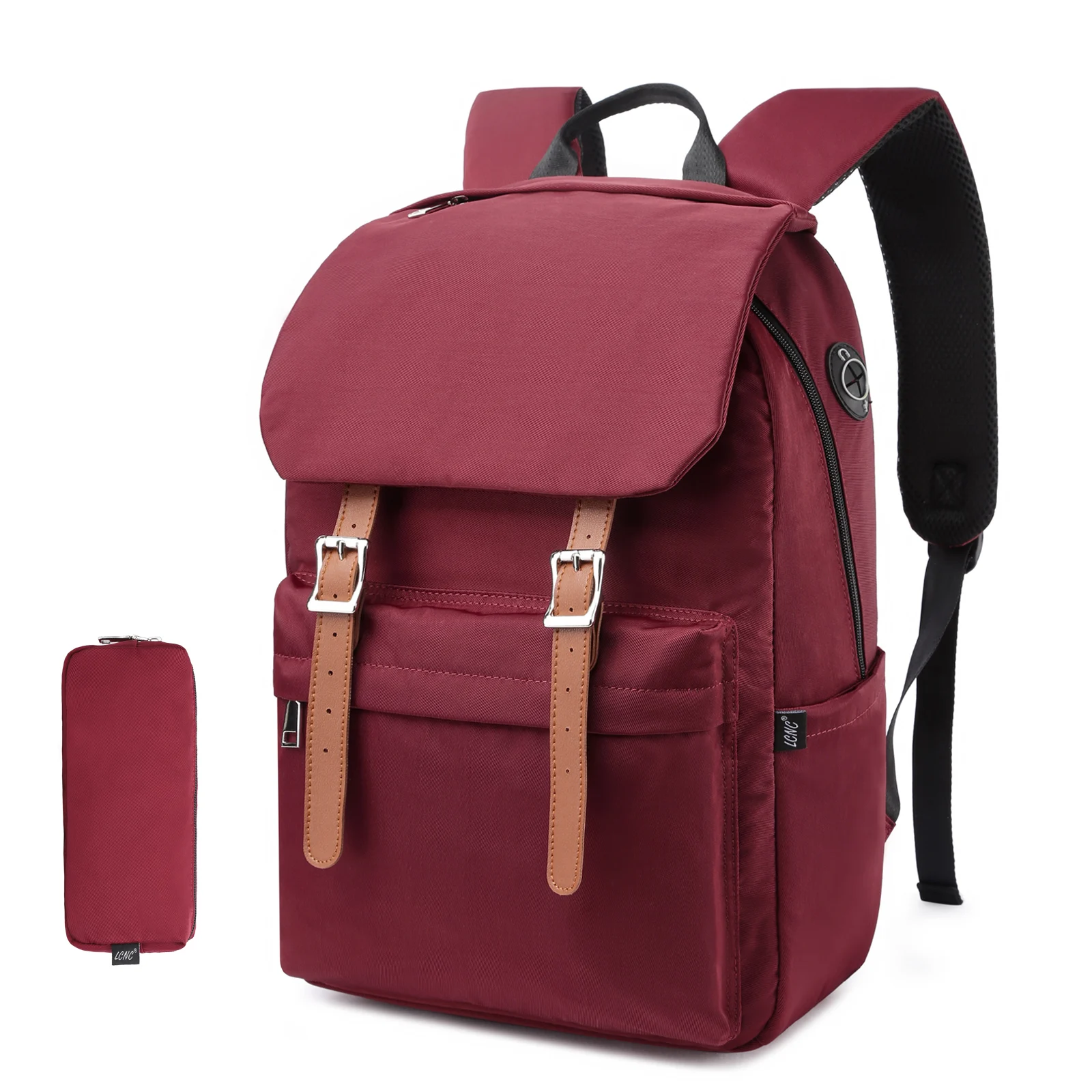 Рюкзак для женщин и мужчин сумка ноутбука черный