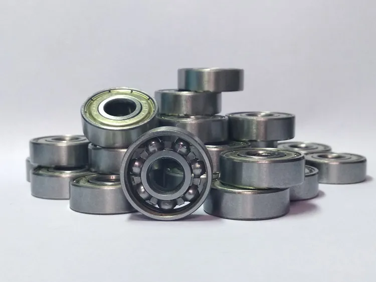 10pcs Double Shielded Miniature High-carbon Steel Single Row 608ZZ ABEC-5 Deep Groove Ball Bearing 8x22x7 MM 608 ZZ Original - купить по