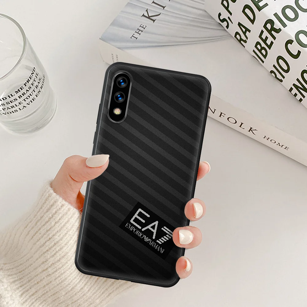 

Italy Ltalian Luxury Brand Phone Case For Huawei Honor 6A 7A 7C 8 8A 8X 9 9X 10 10i 20 Lite Pro Play black Hoesjes Silicone