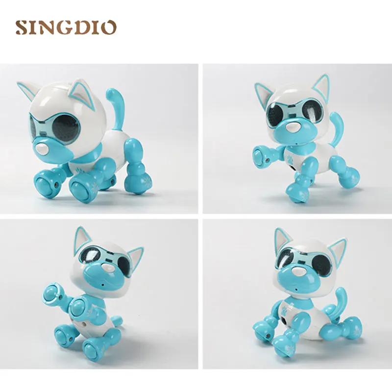 Интерактивные лающие Электронные Животные подарки Детские игрушки pet батарея