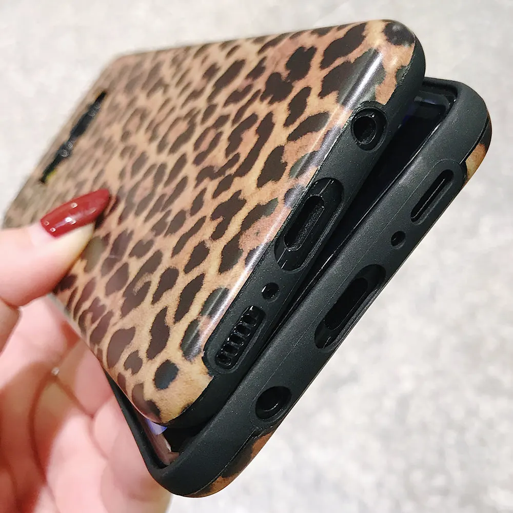 LAPOPNUT телефонные чехлы для samsung Galaxy S10 S9 S8 Plus Леопардовый принт тонкий противоударный гибкий матовый Силиконовый чехол