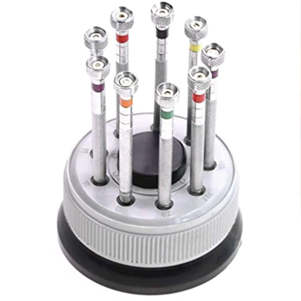 

9 Pcs Kit Watch Repair Mini Jewelers Durable Tool Micro Screwdriver Set Glasses Pocket Precision Electronics Replace Blades