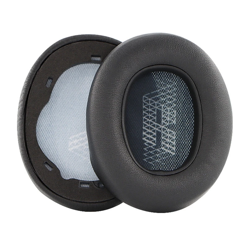 

Ear Pads Pillow Cover Black 1Pair Memory Foam Black Replacement Compatible withJBL E65BT Pillow Comfortable to Wear