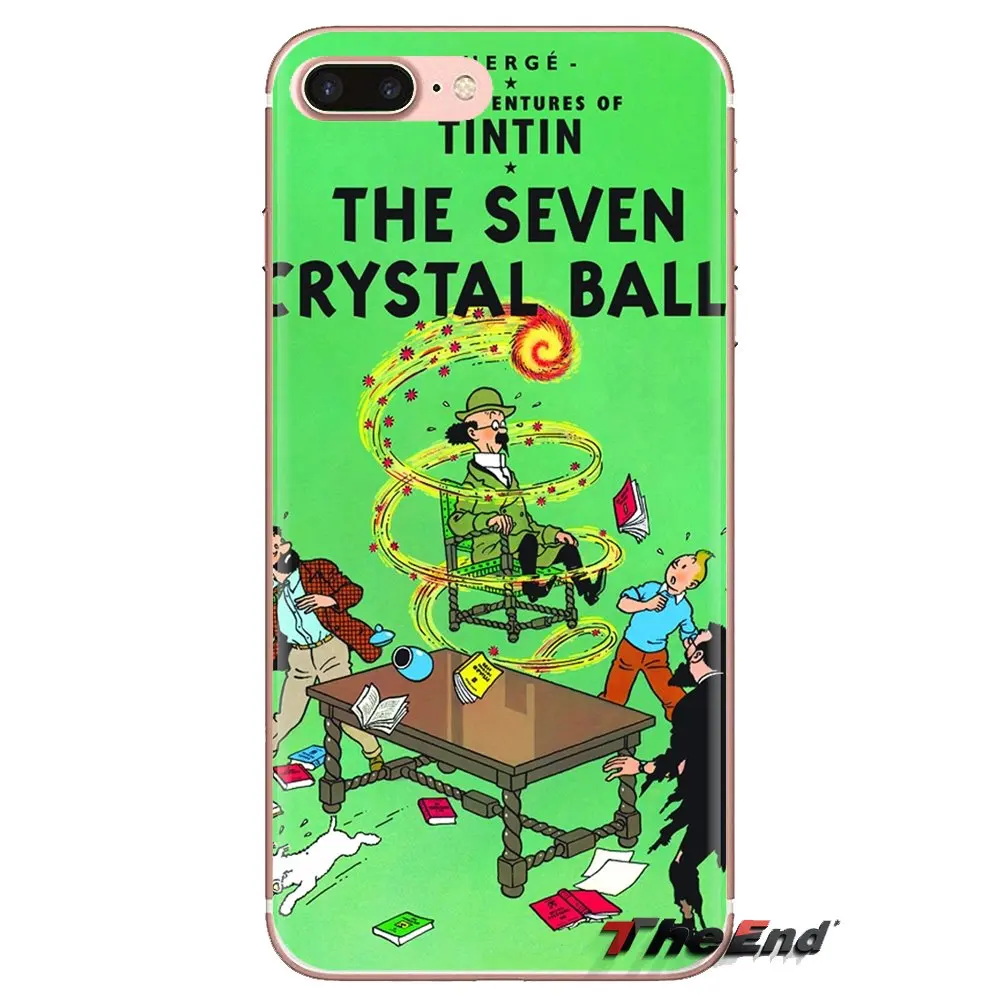 The Adventures of Tintin For Huawei Honor 5A LYO-L21 Y6 II Compact Y5 2 Y5II Mate 10 Lite Nova 2i 9i Transparent TPU Case Covers |