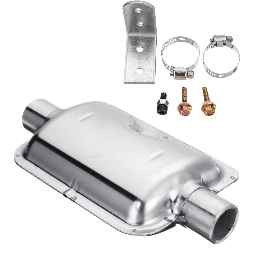 24mm Exhaust Pipe Silencer For Eberspacher Airtronic D2 D4 D1LC Air Diesel Heater Muffler Clamps Bracket | Автомобили и мотоциклы