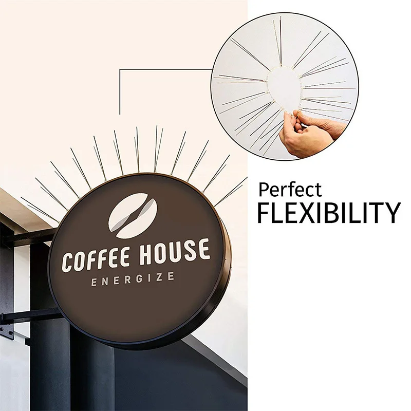 25 см Репеллент для птиц шипы из нержавеющей стали Экологичный анти голубь Для