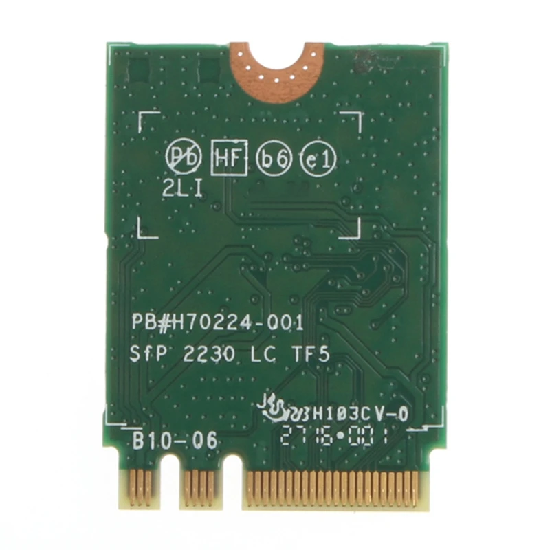 

8260NGW WiFi Card 2.4+5GHZ 867M+300M NGFF M.2 Bluetooth 4.2 Wireless Module for Win 7/Win 8/Win 8.1/Win 10