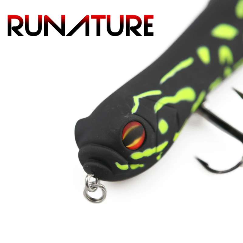 Runature 130 мм/30 г Topwater жесткий карандаш рыболовные приманки искусственная приманка рыболовные снасти приманка-карандаш для рыбалки 3D глаза приманка