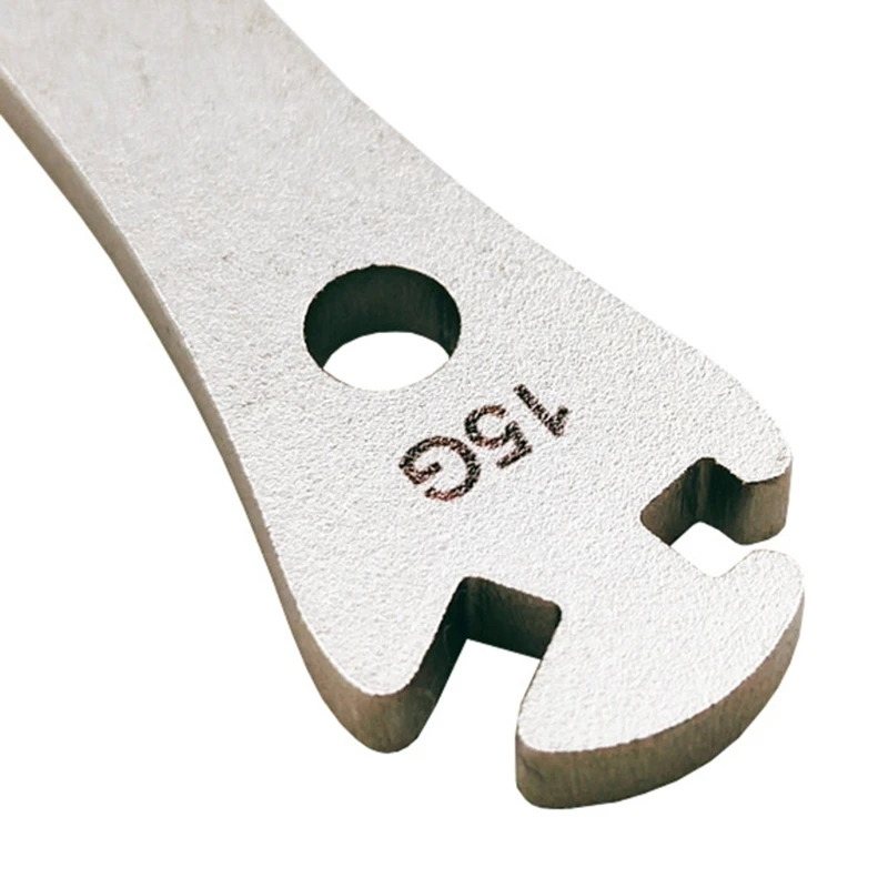 

Practical Protable Bicycle Spoke Wrench Stainless Steel Spanner Bike Cycling Modification Repair Tool