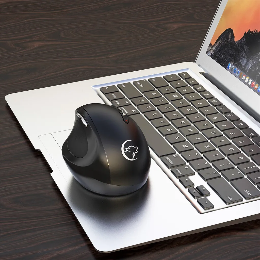 VOBERRY YWYT G836 Беспроводная игровая мышка 2,4 GH эргономичный зарядки 6 ключ высокая производительность вертикальный декомпрессии Мышь 819#2