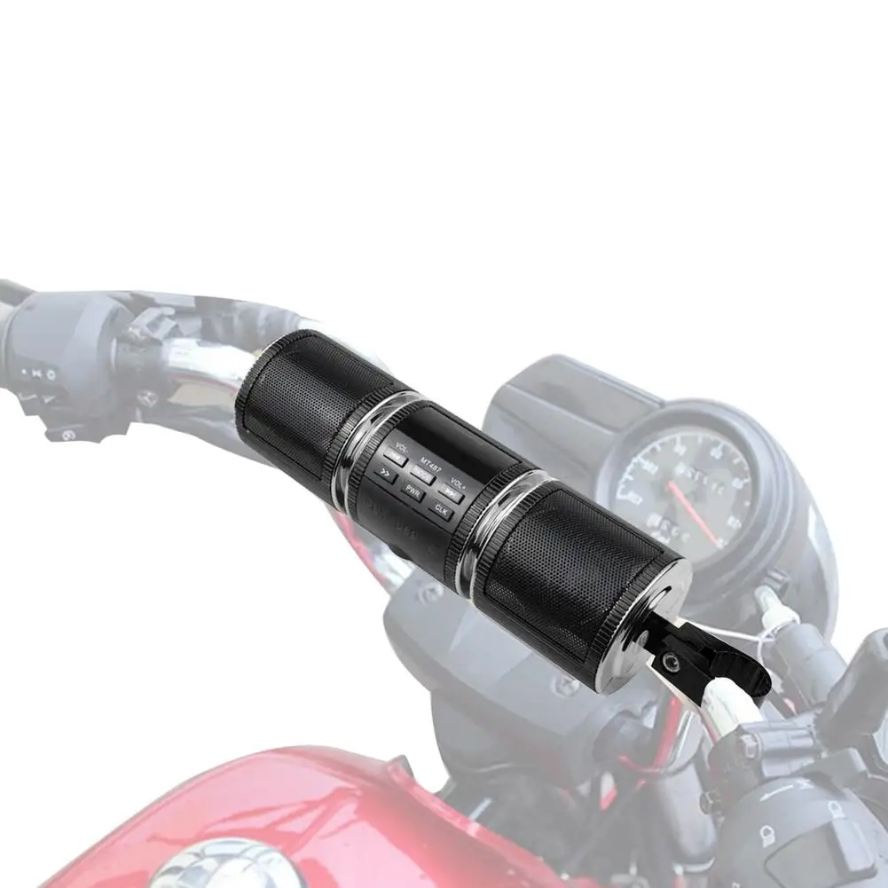 

Motorcycle Blue Tooth Speakers Waterproof MP3 Music Player With Audio Amplifier System Display ​dual Speakers WMA Music Format