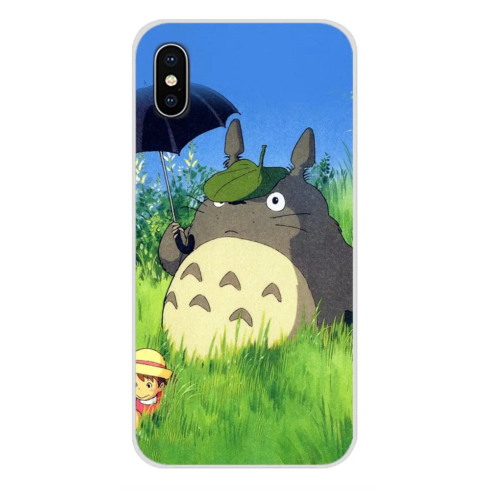 Силиконовый чехол для телефона МИЛЫЙ Тоторо унесенный спиром Ghibli Miyazaki huawei mate Honor