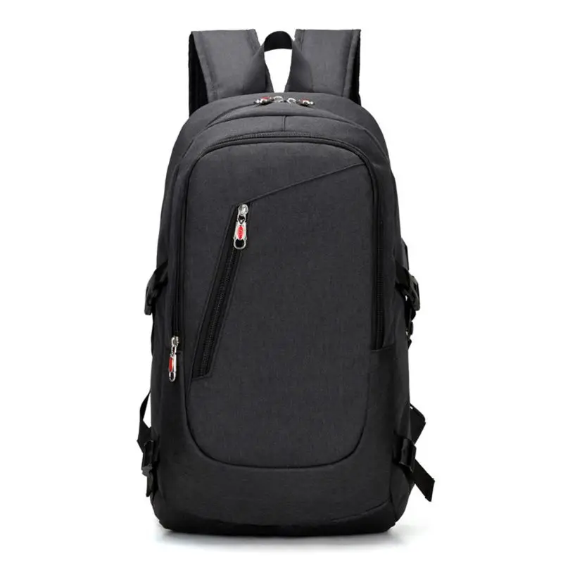 

Anti-theft Men Women Laptop Notebook Backpack with USB Charging Port Business School Bag K5DA