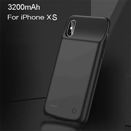 Чехол для зарядного устройства USAMS для iPhone 11 Pro Max X XS 3500/4500 мАч, чехол для зарядного устройства, тонкий внешний чехол для зарядного устройства - Цвет: 3200mah for iPhoneXS