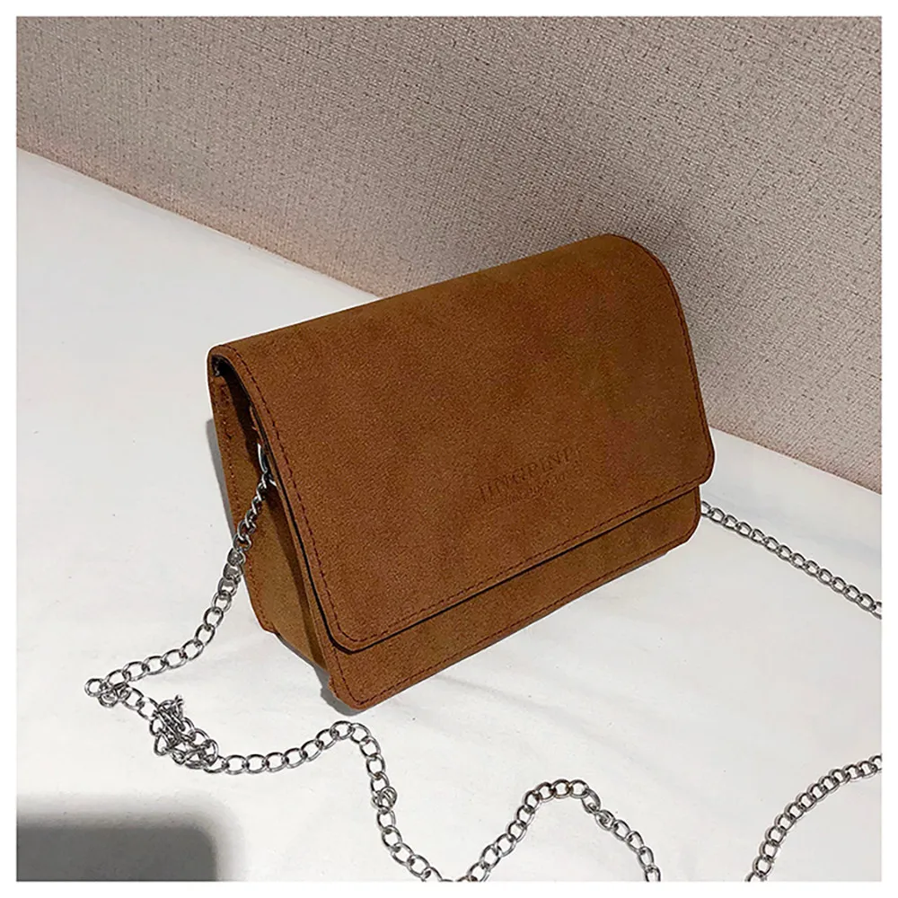 Женская сумка через плечо в стиле ретро с диагональной цепочкой 2019|Сумки ручками|