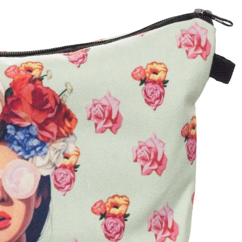 

Cosmetic Bag Fashion Print Women Brand makeup bags Cute bag headset candy Cosmetic printing Collection men Multi-function Eye