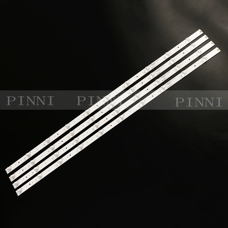 

10 ламп 3V Высокая яркость ЖК светодиодный Универсальный светильник бар алюминиевая подложка вогнутое зеркало 84,5 см