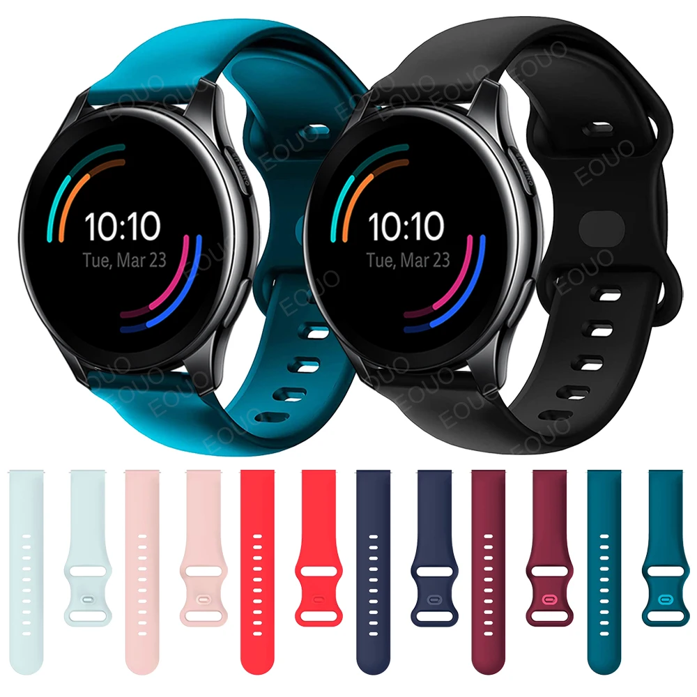 Per Oneplus Watch Cinturino In Silicone Cinturino One Plus Smartwatch Cinturino Sportivo Cinturino Sostituisci Accessori Cinturino Da Polso