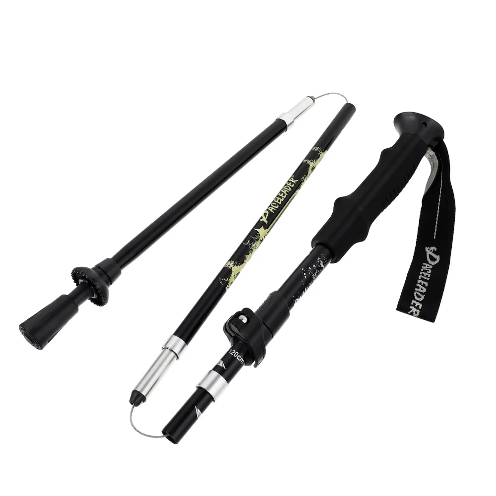 

1PC 5-Section Folding Trekking Pole Outdoor Hiking Aluminium Alloy Alpenstock