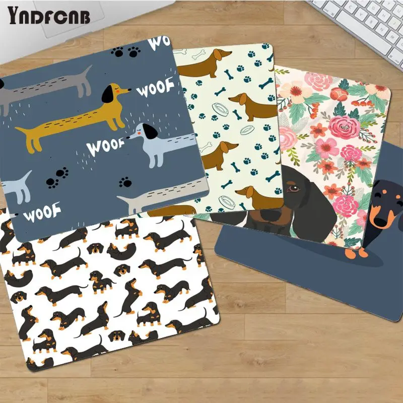 

YNDFCNB Hot Sales Animals Dogs Dachshund Laptop Gaming Mice Mousepad Top Selling Wholesale Gaming Pad mouse