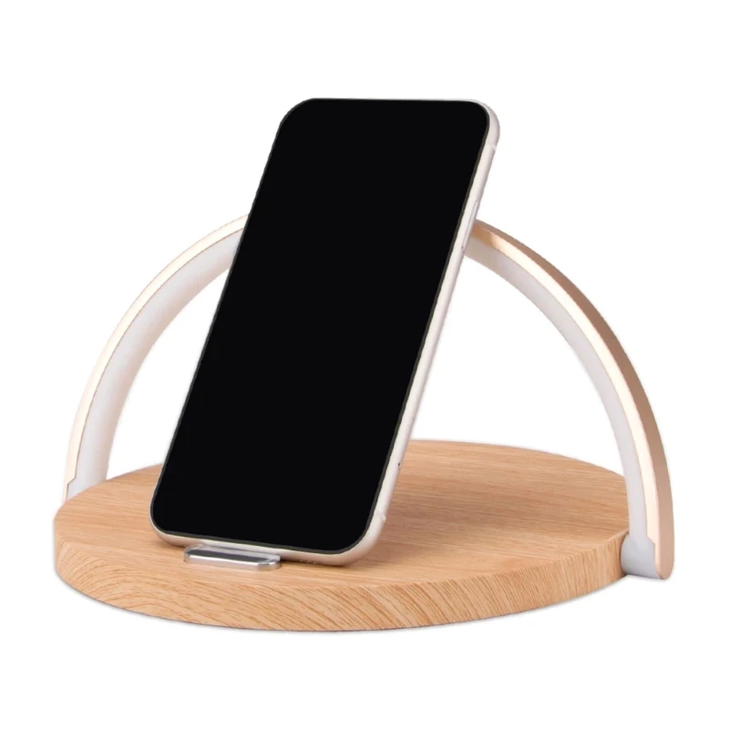 

LED Wireless Charger Foldable Desk Lamp Touch Control 10W Max Wireless Charging Eye-Caring Reading Light for Kids Adults