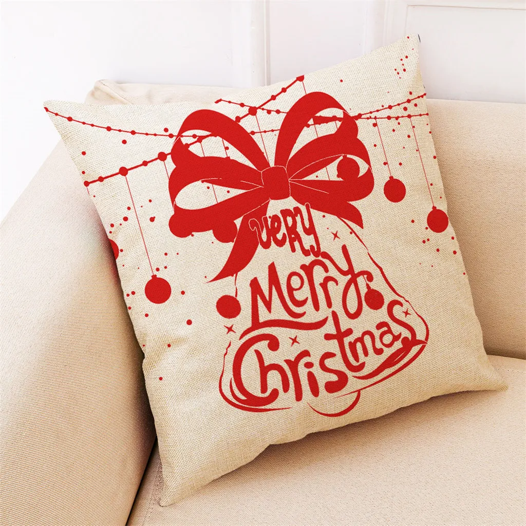 2019 New Design Christmas Pillow Case Super soft velvet 45*45cm chair cushion decorative Sofa Car bed Square Pillowslip | Дом и сад