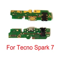 usb charging port dock connector board flex cable for tecno spark 7 spark7 charge charger port replacement repair parts