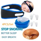 4 шт.компл. раствор от храпа, устройства против храпа, пробка от храпа, вентиляционные отверстия для носа, НАЗАЛЬНЫЕ расширители для лучшего сна, вспомогательный инструмент для сна