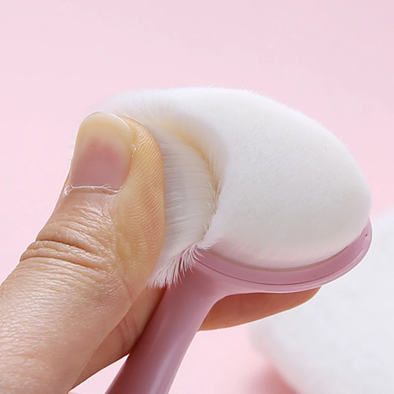 Силиконовая щетка для очищения лица инструмент средство случайные