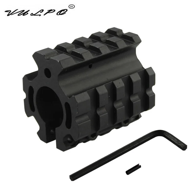 Низкопрофильный газовый блок VULPO 0 75 дюйма с 4 рейками Picatinny для M4 AR15 Airsoft AEG | Спорт и