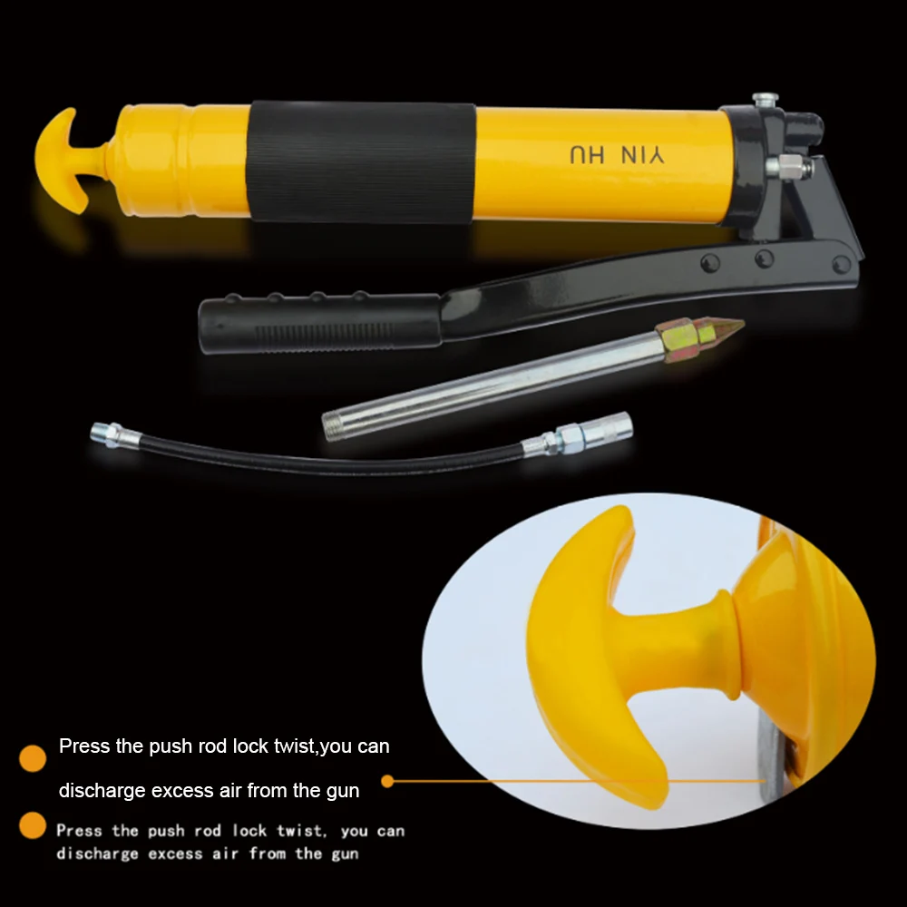 600CC автомобиль ручной контроль смазочный пистолет одиночный масляный насос